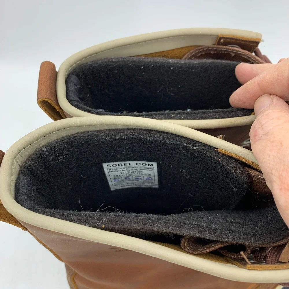 Sorel Gorpcore Utility Waterproof Winter Snow Boots Wmns 8.5 Cabin